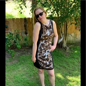 Sleeveless Silk Sheath Dress